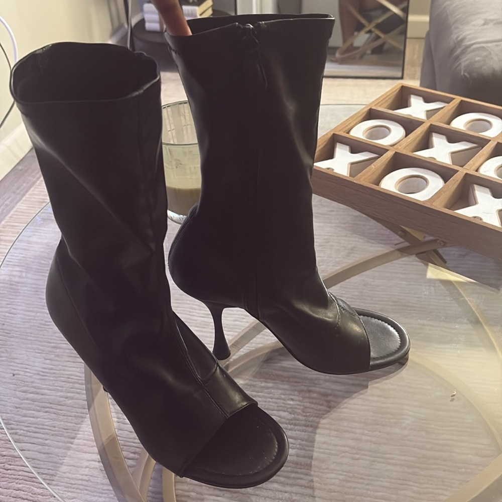 Zara boot Heels